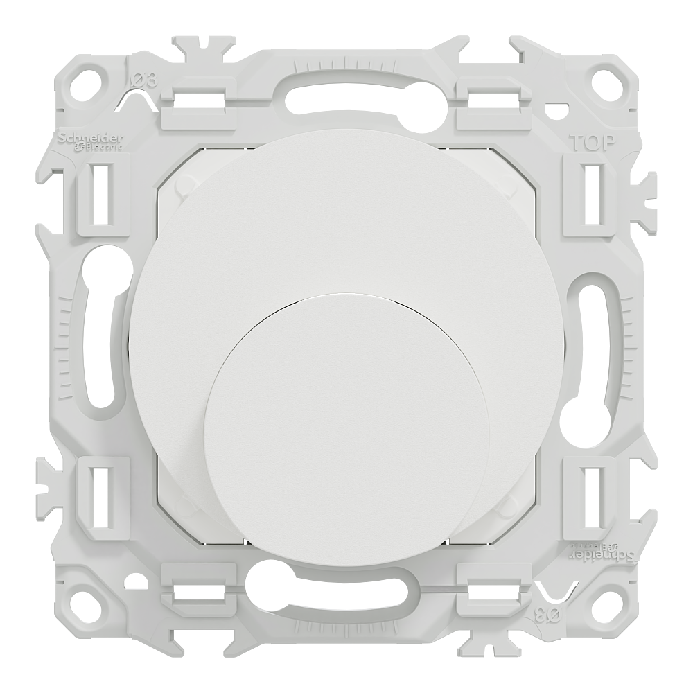Odace sortie de câble blanc griffes